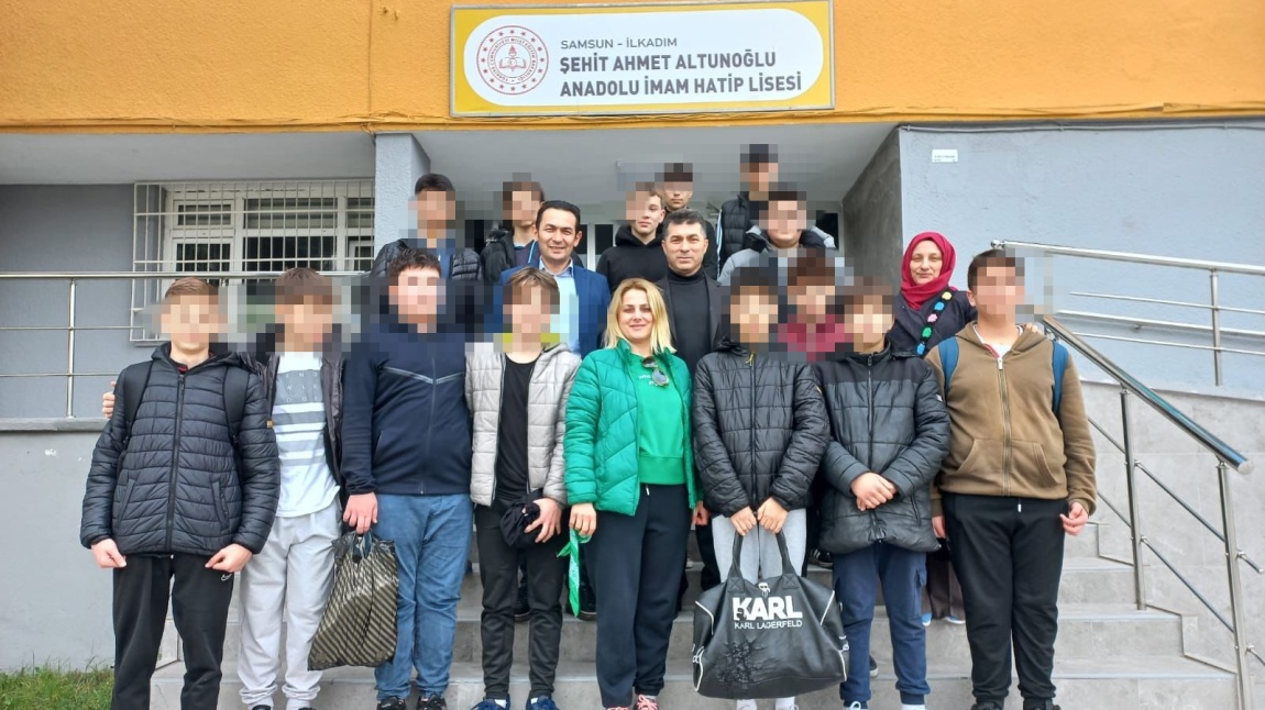 Şehit Ahmet Altunoğlu İmam Hatip Lisesini Ziyaret Ettik
